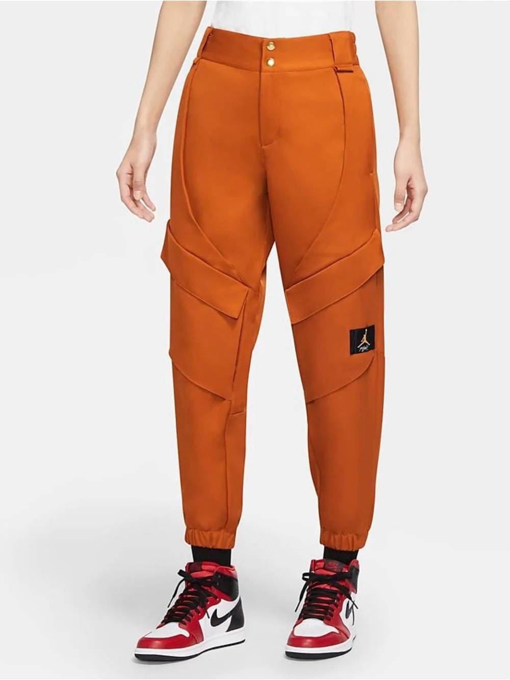 JORDAN NWOT Essential Utility Pants in Russet